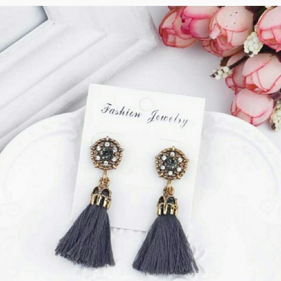 Fashion Jewelry Jewelry - Fashion Earrings color gray